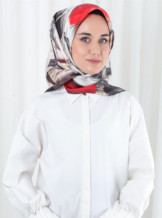 Silk Home %100 Twill İpek Eşarp 11283-11