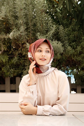 Silk Home %100 Twill İpek Eşarp 11299-04
