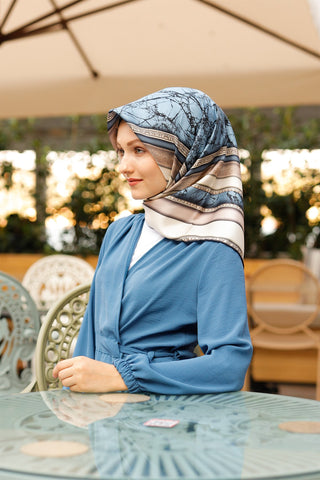 Silk Home %100 Twill İpek Eşarp 11302-06