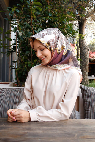 Silk Home 100% Twill Silk Scarf 11303-01