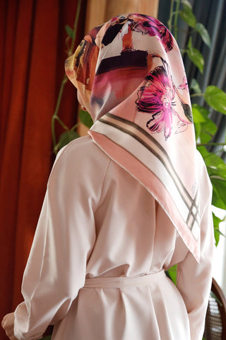 Silk Home %100 Twill İpek Eşarp 11304-01