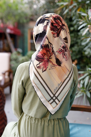 Silk Home %100 Twill İpek Eşarp 11304-04