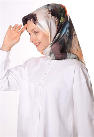Silk Home %100 Twill İpek Eşarp 11307-01