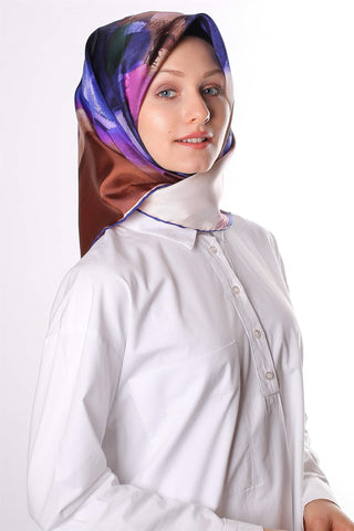 Silk Home %100 Twill İpek Eşarp 11307-10
