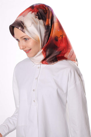 Silk Home 100% Twill Silk Scarf 11307-11