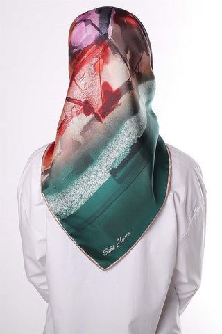 Silk Home 100% Twill Silk Scarf 11307-11