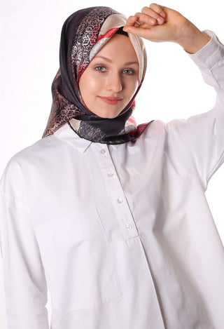 Silk Home %100 Twill İpek Eşarp 11308-01