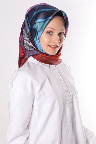 Silk Home %100 Twill İpek Eşarp 11309-01