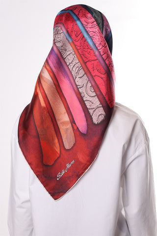 Silk Home %100 Twill İpek Eşarp 11309-01