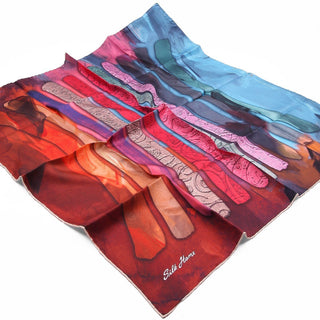 Silk Home %100 Twill İpek Eşarp 11309-01