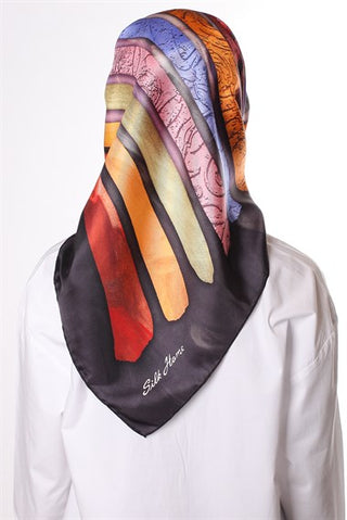 Silk Home 100% Twill Silk Scarf 11309-02