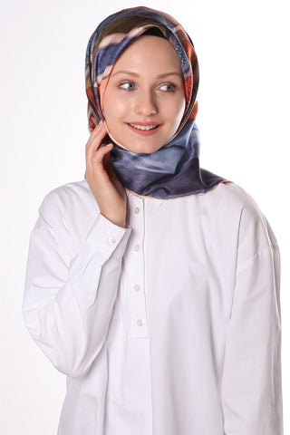Silk Home %100 Twill İpek Eşarp 11309-04