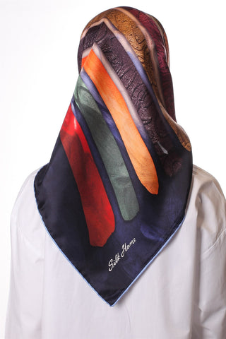 Silk Home 100% Twill Silk Scarf 11309-05