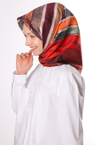 Silk Home %100 Twill İpek Eşarp 11309-06