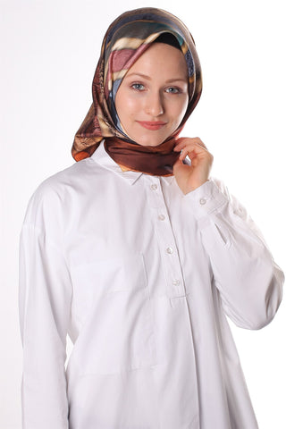Silk Home %100 Twill İpek Eşarp 11309-08