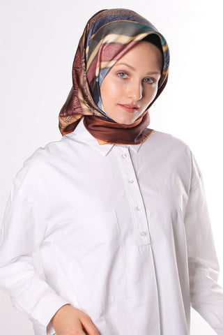 Silk Home %100 Twill İpek Eşarp 11309-08