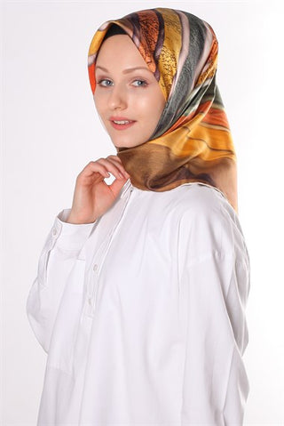 Silk Home 100% Twill Silk Scarf 11309-11