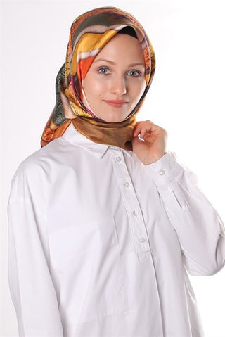 Silk Home 100% Twill Silk Scarf 11309-11