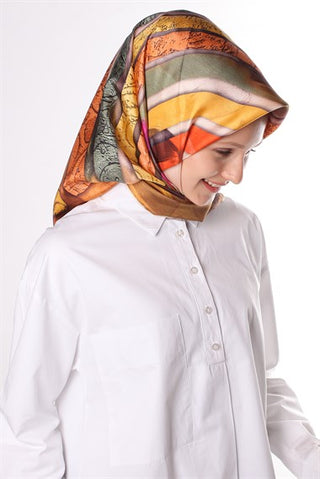 Silk Home 100% Twill Silk Scarf 11309-11