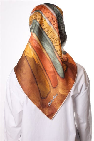 Silk Home 100% Twill Silk Scarf 11309-11