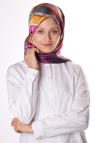 Silk Home 100% Twill Silk Scarf 11309-12