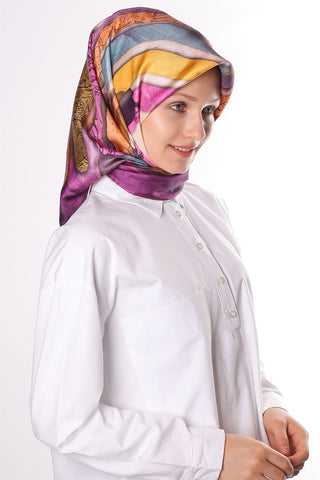 Silk Home 100% Twill Silk Scarf 11309-12