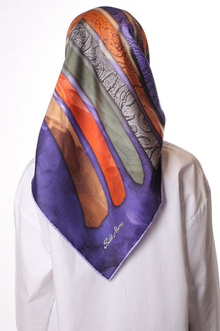 Silk Home 100% Twill Silk Scarf 11309-13