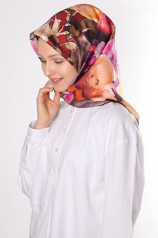 Silk Home %100 Twill İpek Eşarp 11310-02
