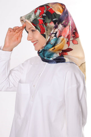 Silk Home %100 Twill İpek Eşarp 11310-03
