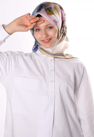 Silk Home %100 Twill İpek Eşarp 11311-04