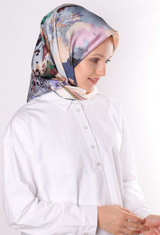 Silk Home %100 Twill İpek Eşarp 11311-08