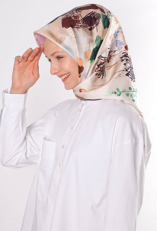 Silk Home %100 Twill İpek Eşarp 11311-08