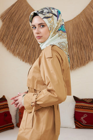 Silk Home %100 Twill İpek Eşarp 11316-28