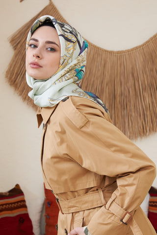 Silk Home %100 Twill İpek Eşarp 11316-28