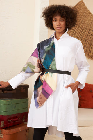 Silk Home %100 Twill İpek Eşarp 11318-22