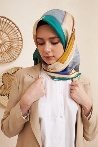 Silk Home %100 Twill İpek Eşarp 11319-12