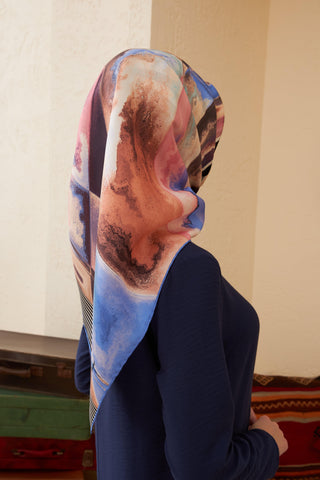Silk Home 100% Twill Silk Scarf 11324-35 