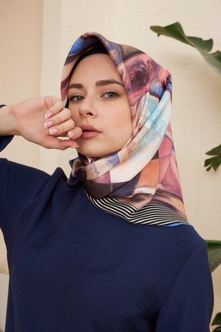 Silk Home 100% Twill Silk Scarf 11324-35 
