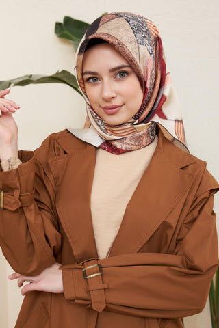 Silk Home %100 Twill İpek Eşarp 11325-05