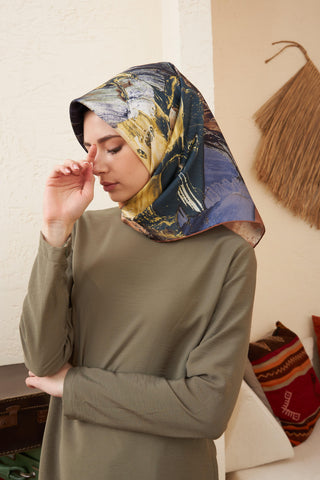 Silk Home 100% Twill Silk Scarf 11326-21 