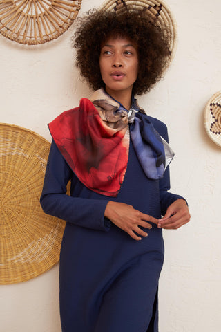 Silk Home 100% Twill Silk Scarf 11329-27 