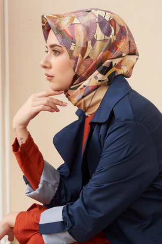 Silk Home 100% Twill Silk Scarf 11331-07 