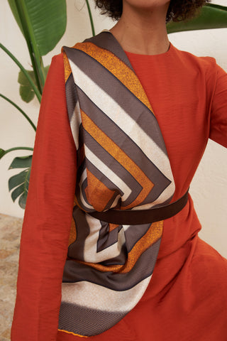 Silk Home 100% Twill Silk Scarf 11332-29 