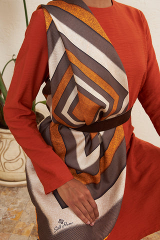 Silk Home 100% Twill Silk Scarf 11332-29 