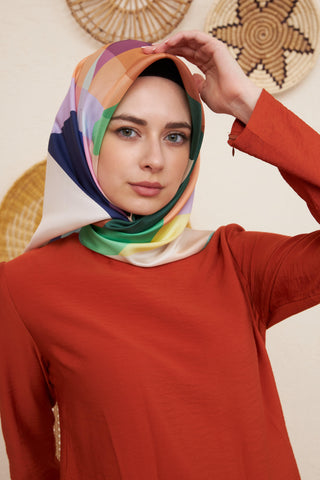 Silk Home 100% Twill Silk Scarf 11337-09 