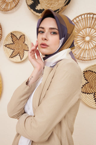 Silk Home %100 Twill İpek Eşarp 11337-10