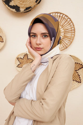 Silk Home %100 Twill İpek Eşarp 11337-10
