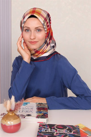 Silk Home 100% Twill Silk Scarf 11344-01 