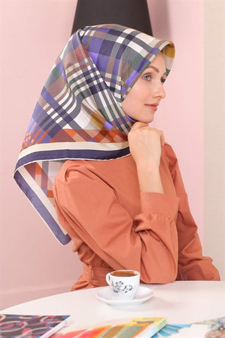Silk Home %100 Twill İpek Eşarp 11344-07