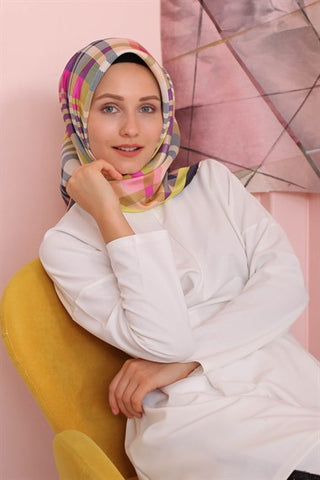 Silk Home %100 Twill İpek Eşarp 11344-14